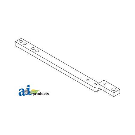 A & I Products Drawbar w/ 2.125" Offset 41" x2.5" x1.2" A-T28014